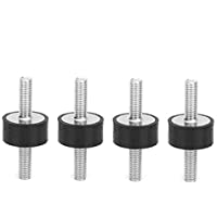 M6 Soportes de goma macho antivibración - 4pcs M6 Soportes de goma macho antivibración Silentblock Car Boat Bobbins(VV20…